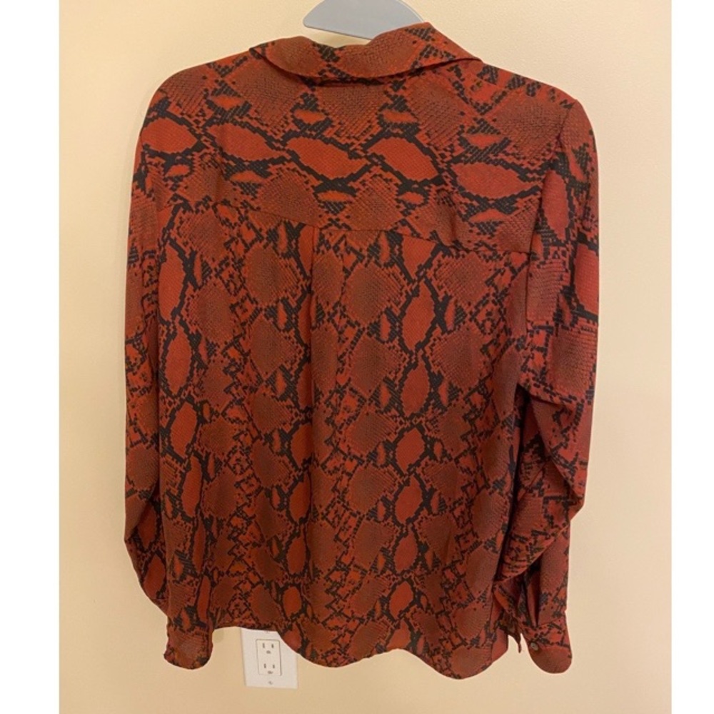 ASOS Snakeskin printed button down! - Picture 2 of 3